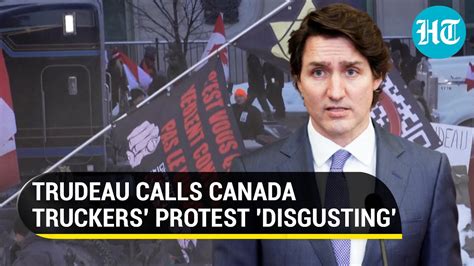 trudeau comments on truckers